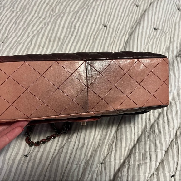 Chanel jumbo ombré classic single flap - Picture 8 of 9